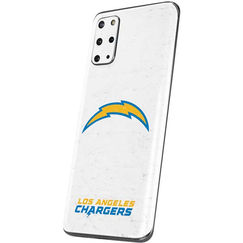 NFL Los Angeles Chargers Distressed Galaxy S20 Plus Skin